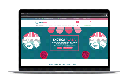 Exotic Roots en DNA realiseren webshopkoppeling FreshERP voor dochteronderneming Exotics Plaza